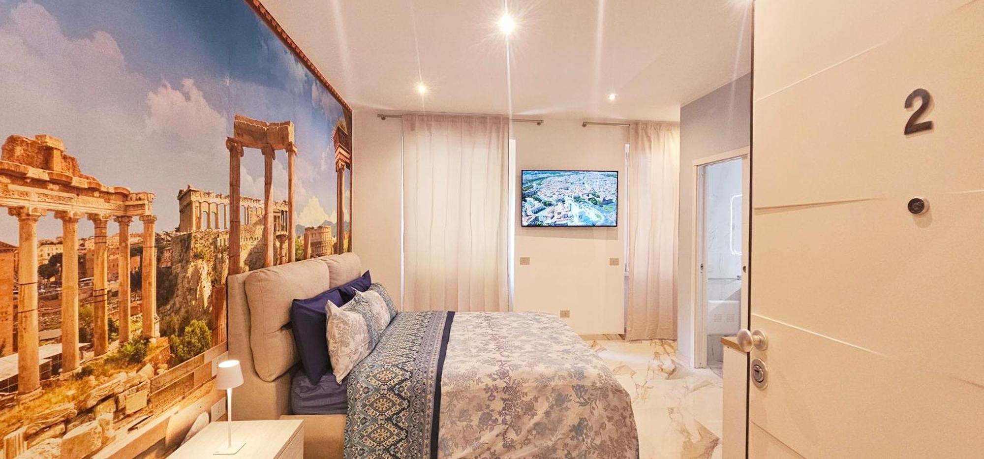 Il Magnifico Superior Rooms 400M From Tiburtina Railway Station And 290M From Metro Exterior photo